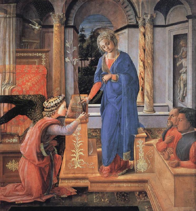 Fra Filippo Lippi The Annunciation china oil painting image